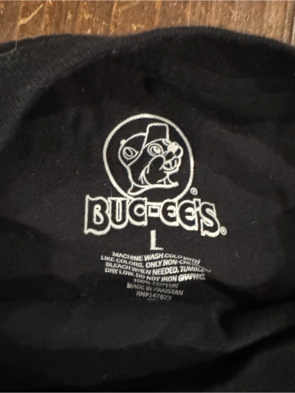 Buc-ees Halloween Glow-in-the-dark Graphic Tee - Black - Picture 3 of 3
